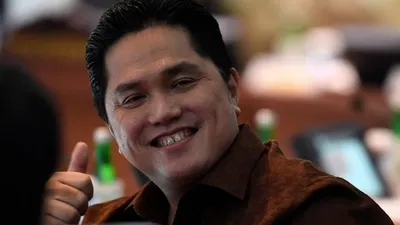 Menteri BUMN, Erick Thohir. (Antara Foto/Puspa Perwitasari)