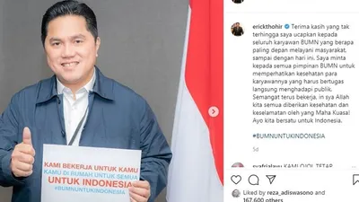 instagram: @erickthohir