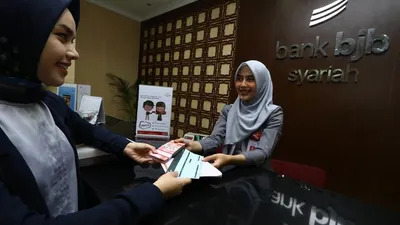 ilustrasi layanan bank bjb syariah. (Ayobandung.com/Irfan Al-Faritsi)