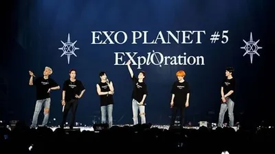 Konser boyband EXO/Instagram @dyandraglobal