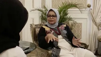 Ketua Tim Penggerak PKK Provinsi DKI Jakarta, Fery Farhati Ganis. (Republika)