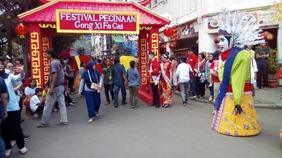 Festival Pecinan tahun 2019 di Glodok, Jakarta Barat. (Terasjakarta.id)