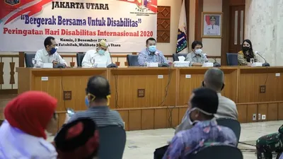 Peringati hari Disabilitas Internasional 2020, Pemkot Jakut gelar webinar FGD/dok: utara.jakarta.go.id
