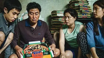 Potongan gambar dari Film Parasite.