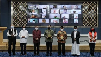 Anies Baswedan bersilaturahmi bersama perwakilan FKUB Jakarta di Balai Kota DKI Jakarta/dok: Instagram @aniesbaswedan