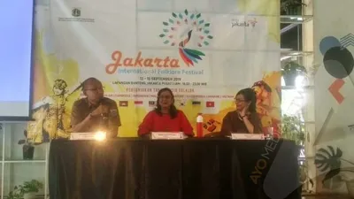 Konferensi pers penyelenggaraan Jakarta International Folklore Festival 2019/Ayojakarta.com