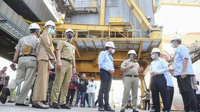 Forkopimko Jakarta Utara lakukan pemantauan langsung di lingkungan beberapa industri dan perkantoran/dok: utara.jakarta.go.id
