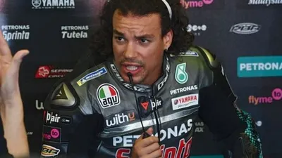 Pebalap Petronas Yamaha SRT, Franco Morbidelli. [ANDREAS SOLARO / AFP]