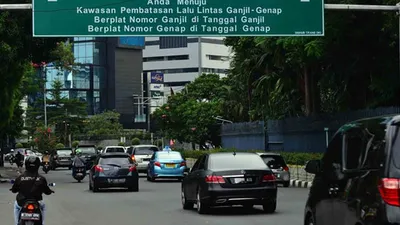 Rambu penanda ganjil genap/Poskota