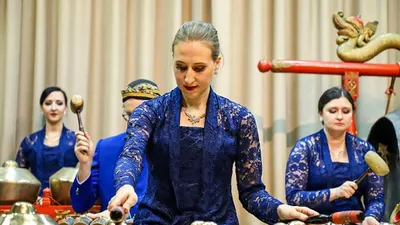 Pertunjukan Gamelan KBRI Moskow di The State Museum of Oriental Art, Moskow (3/11/2019)/KBRI Moskow