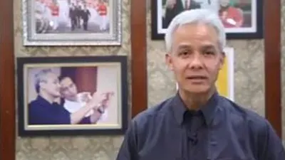 Gubernur Jawa Tengah, Ganjar Pranowo.