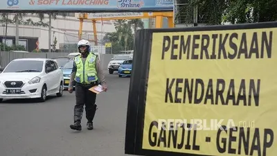 Hingga 5 April, Ganjil Genap Ditiadakan