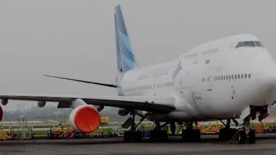 Sejumlah pilot Garuda Indonesia terdampak kebijakan penyelesaian kontrak kerja pegawai lebih awal dari jadwal. (Foto: Republika/Wihdan)
