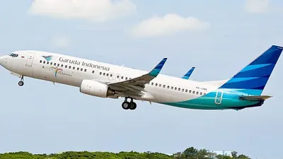 Pesawat Garuda Indonesia (Bravaradio.com)