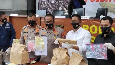 Jumpa pers Editor Metro TV Yodi Prabowo bunuh diri. (Suara.com/Bagaskara)