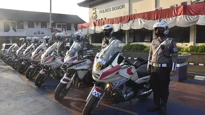 Ratusan personel disiagakan antisipasi kerumunan dan kemacetan di Puncak Bogor