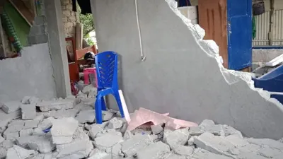 Kerusakan akibat gempa di Ambon dan sekitarnya/BNPB