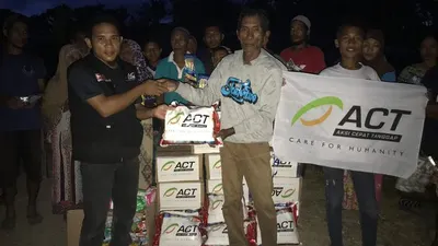 ACT Berikan Bantuan ke Ratusan Kepala Keluarga Korban Gempa Maluku Utara. (istimewa)