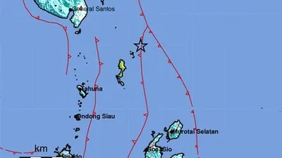 Dua Kerusakan Terjadi Setelah Gempa 7,0 Magnitudo di Kepulauan Talaud Sulawesi Utara