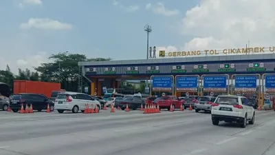 ilustrasi/ Gerbang Tol Cikampek Utama: (jasamarga.com)