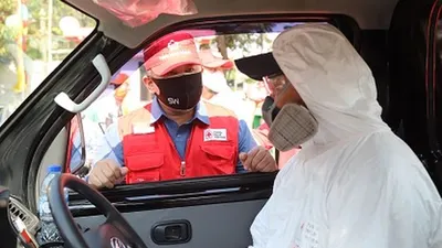 Peringati HUT ke-75 PMI, Gerebek Disinfektan digelar di Jakarta Utara/dok: utara.jakarta.go.id