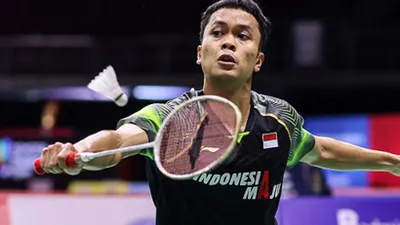 Tunggal putra Indonesia Anthony Sinisuka Ginting. Indonesia menargetkan meraih dua gela juara di ajang BWF World Tour Final 2020/badmintonindonesia.org