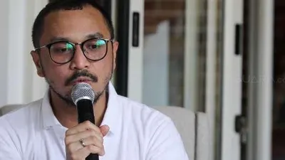 Giring Nidji. (Suara.com/Ismail)
