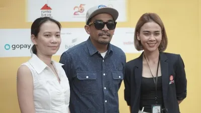 Glenn  Fredly (tengah) wafat Rabu (8/4/2020) malam di RS Setia Mitra, Jakarta Selatan.