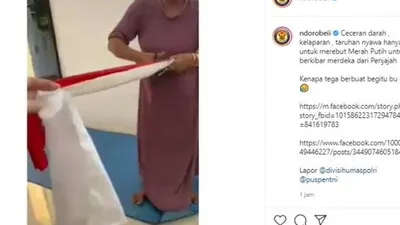 Viral Penggunting Bendera, Polisi Periksa Pelaku