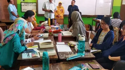 Puluhan guru mengikuti program kuliah sertifikasi/utara.jakarta.go.id