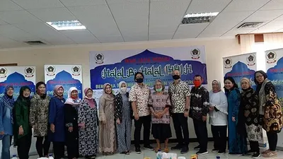 Halalbihalal IKWI Jaya (Humas PWI Jaya)