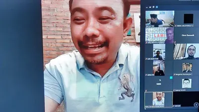 Ketua Umum DPP Komite Nasional Pemuda Indonesia (KNPI) Haris Pertama (Milenial Talk)