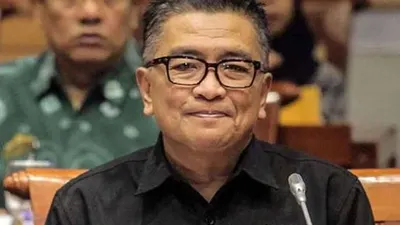 Mantan Direktur Utama TVRI, Helmy Yahya. (Antara Foto/Muhammad Adimaja)