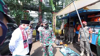 Wakil Wali Kota Jakarta Timur melakukan pengecekan penanganan banjir di Jakarta Timur/dok: timur.jakarta.go.id