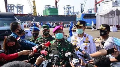 Tiba di Jakarta, 241 ABK WNI MV Island Princess Langsung Tes Swab