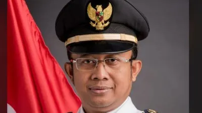 M Harmawan , Camat Kelapa Gading Jakarta. [dokumentasi]