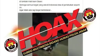 Video penembakan di Rancaekek tersebut hoaks. (dok Humas Polda Jabar)
