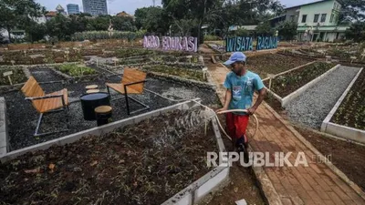 Hutan Kota di Agroeduwisata Ragunan (Republika)