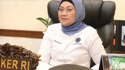 Menaker Ida Fauziyah / instagram via Suara.com