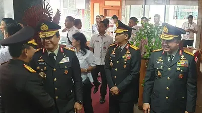 Komjen Pol Idham Azis saat menghadiri acara serah terima jabatan mendagri di Kemendagri, Jakarta, Rabu (23/10/2019)/Ayojakarta.com