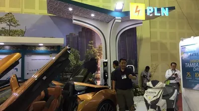 Stan PLN di arena IEMS 2019/Ayojakarta.com