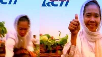 Noor Parida dalam tayangan iklan RCTI Oke