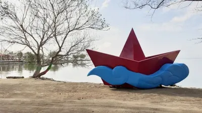 Salah satu ikon baru di Kepulauan Seribu (Beritajakarta.id)