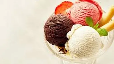 Ilustrasi penyajian es krim rumahan (dok)