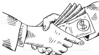 Ilustrasi korupsi (istockphoto.com)