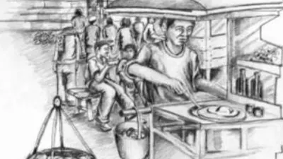 Ilustrasi PKL (Harapanrakyat.com)