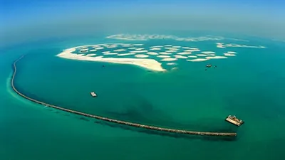 Tanggul Penahan Arus Sepanjang 50 Meter Dibangun di Pulau Karya