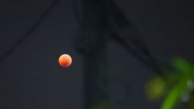 Gerhana bulan (Antara)