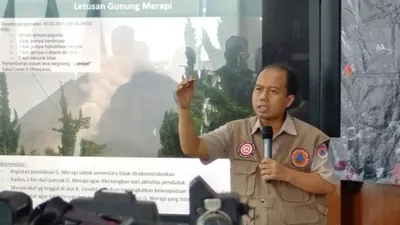 Kepala Humas dan Data BNPB Sutopo
