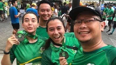 Peserta Gelaran Milo Run 2019